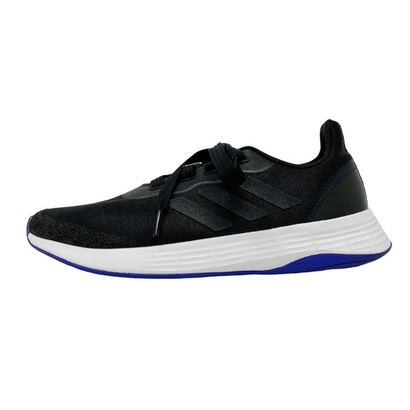 Adidas QT Racer Sport Shoes Pull-Tab Side-Stripe Patterned Midsole Women Sneaker - Picture 2 of 12